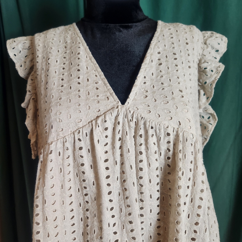 NWT BiBi Coralynn Eyelet Dress